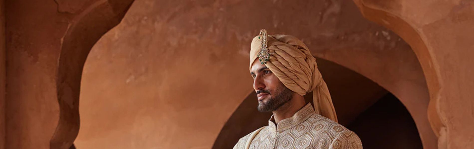 Modern Maharaja: Sherwani for Groom in Delhi by Nitika Gujral