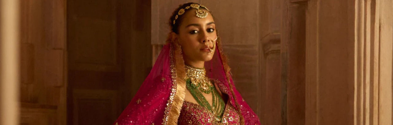 Royal Beginnings: Nitika Gujral’s Red Bridal Lehenga for Wedding