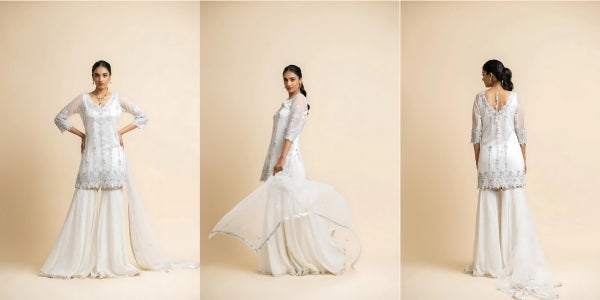 Dazzle at Every Event: Nitika Gujral's Garara Sets and Cocktail Dresses