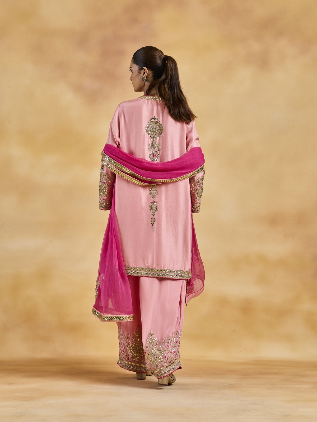 Soft Peach Kurta Set