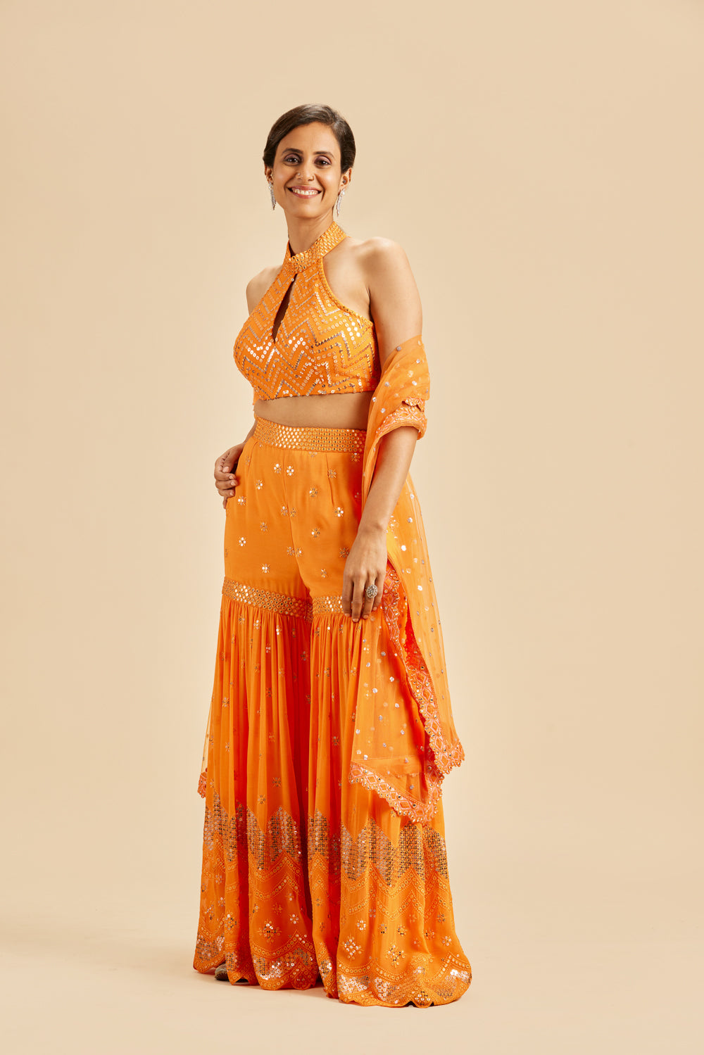 Orange Garara Set