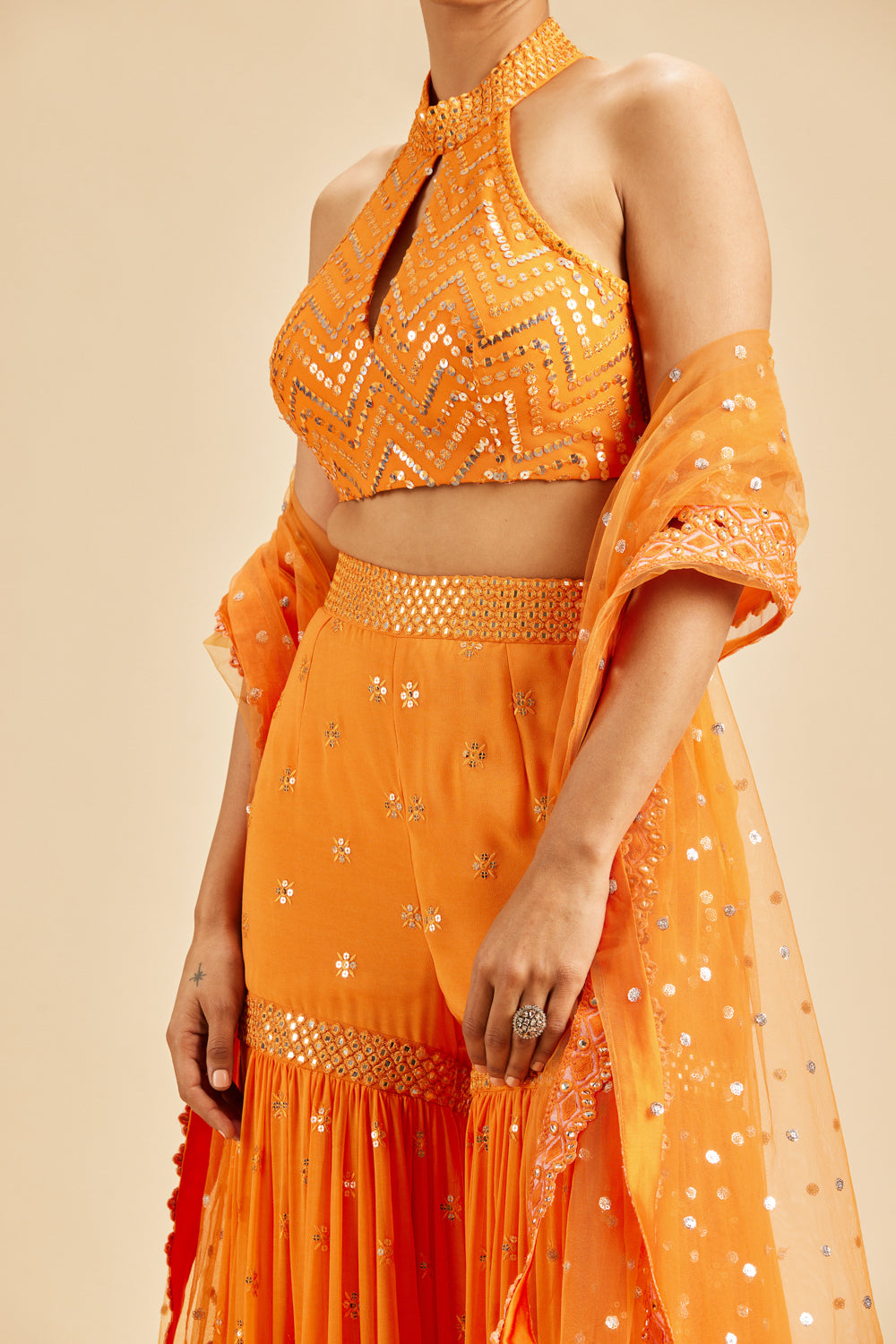 Orange Garara Set