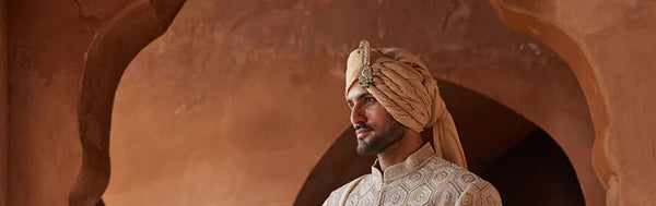 Modern Maharaja: Sherwani for Groom in Delhi by Nitika Gujral