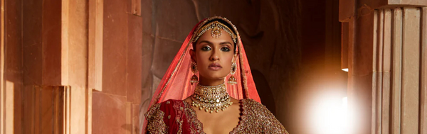 Fall in Love with Your Wedding Day Look: Nitika Gujral's Red Bridal Lehengas