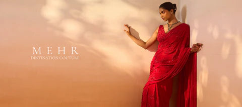 Ethnic Attires: Garara Sets, Cocktail Dresses, Fishtail Lehengas, and Ivory Sharara Sets by Nitika Gujral