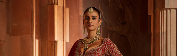 Red Bridal Lehengas By Nitika Gujral: The Eternal Symbol of Love & Tradition