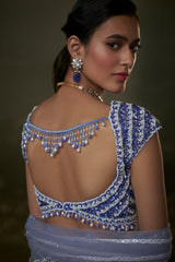 Ink Blue Lehenga Choli Set