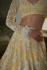 Yellow Lehenga Choli Set