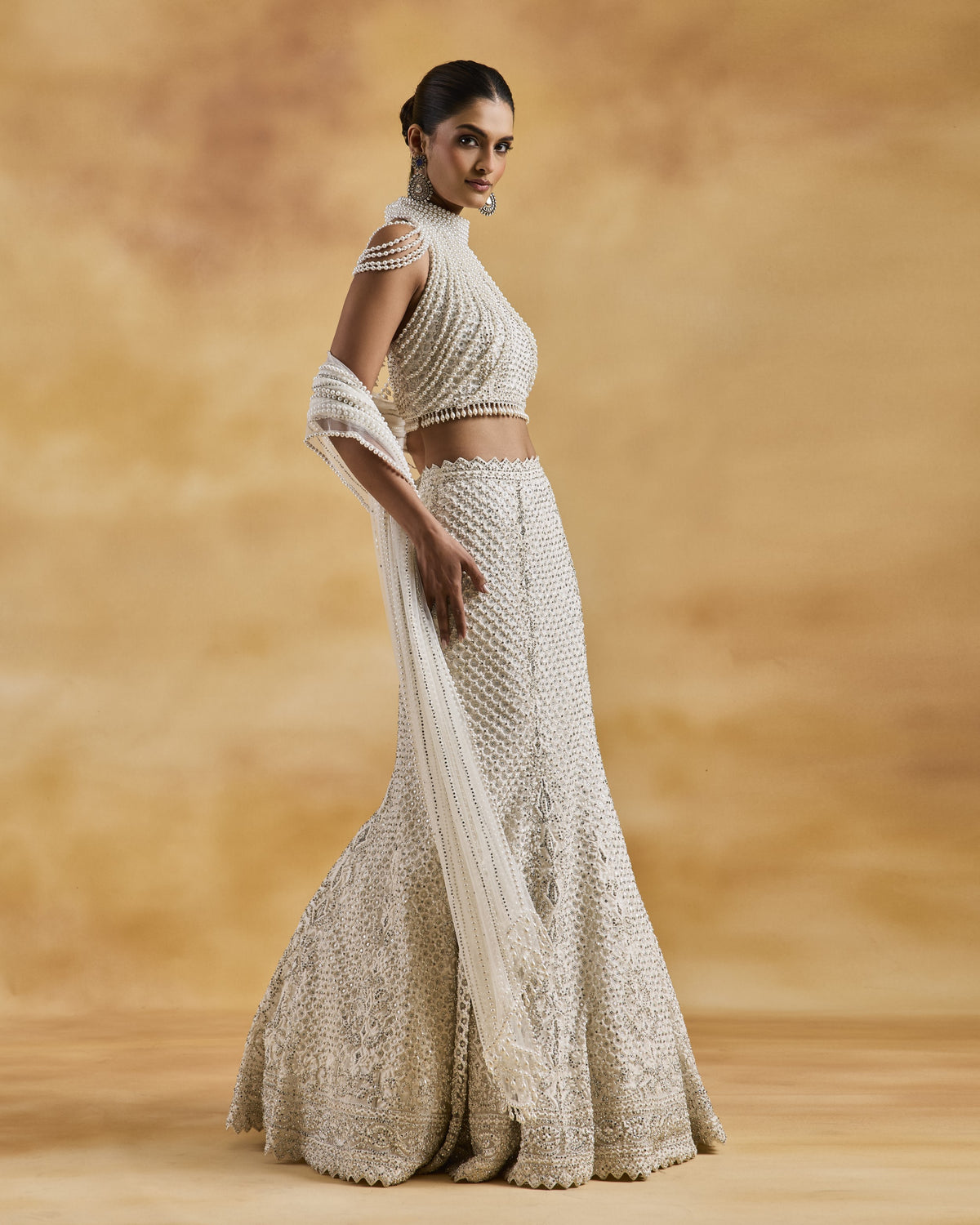Ivory Pearl Fishtail Set