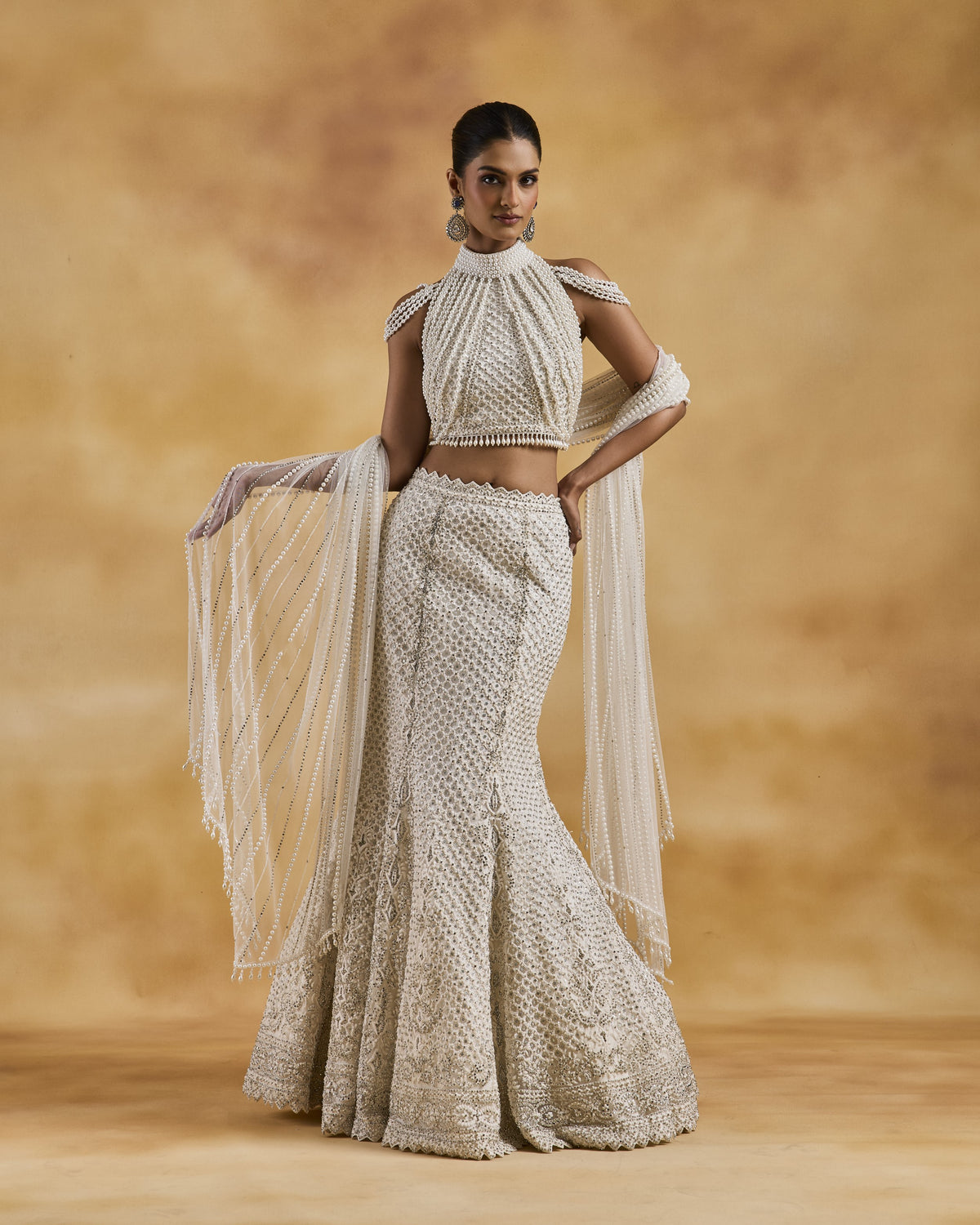 Ivory Pearl Fishtail Set