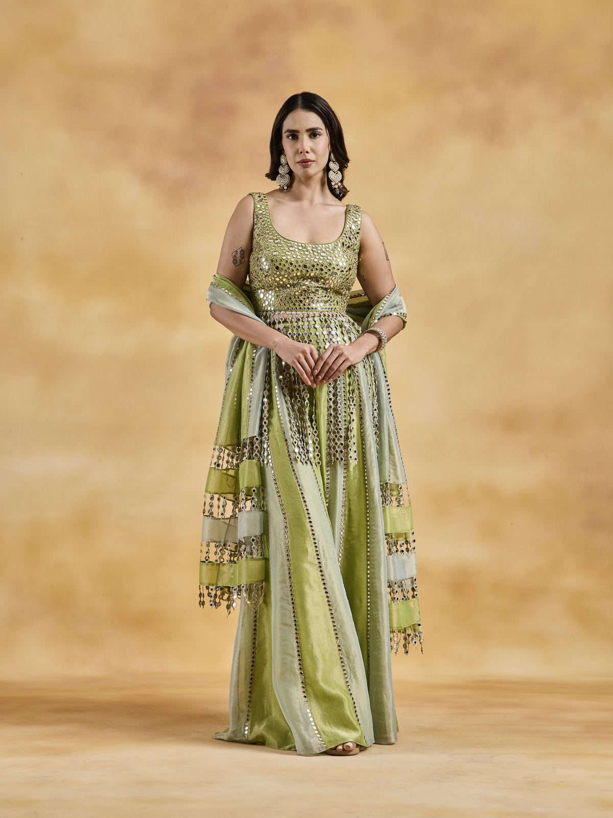 Aqua Lime Sherara Set