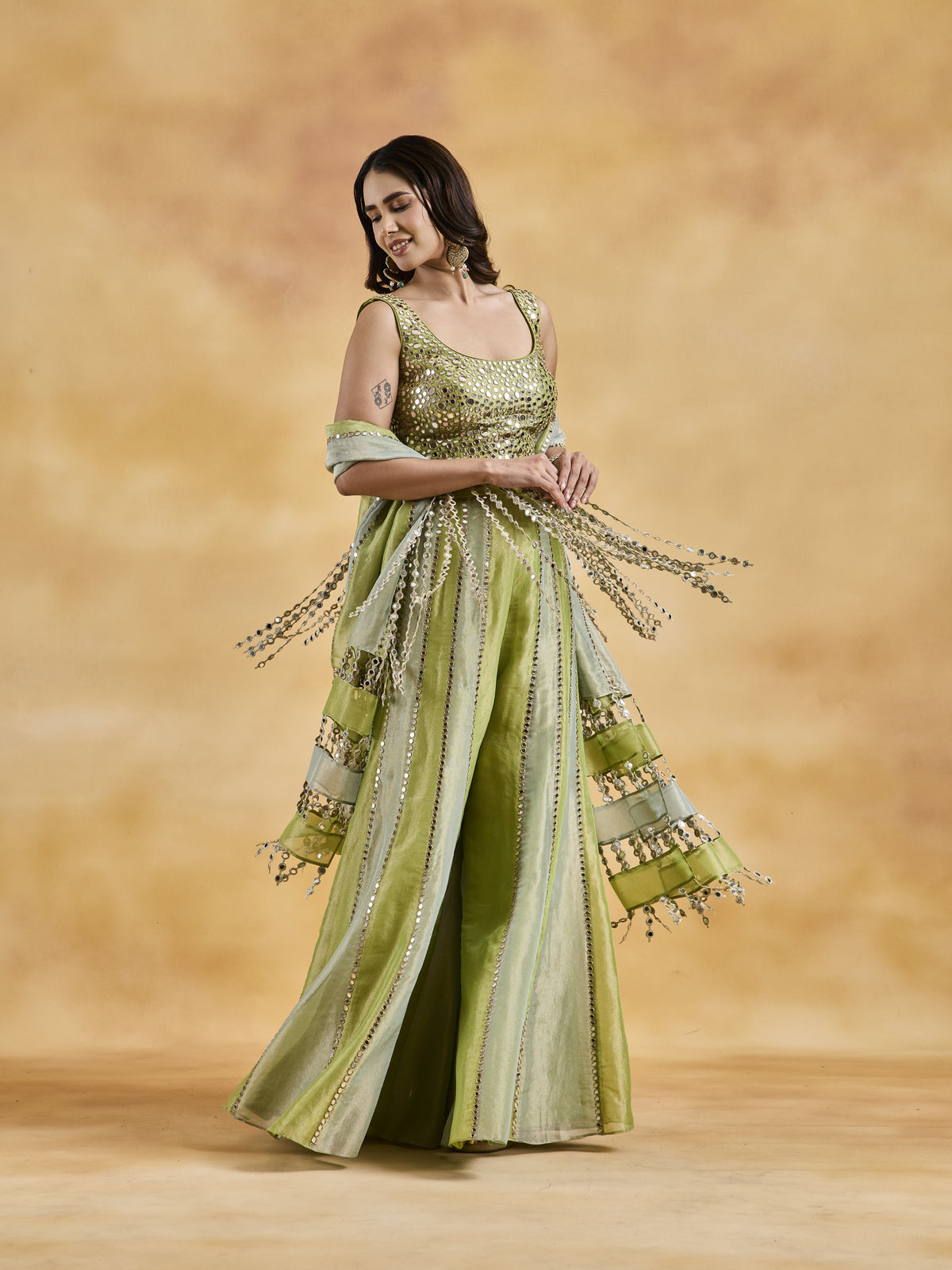 Aqua Lime Sherara Set