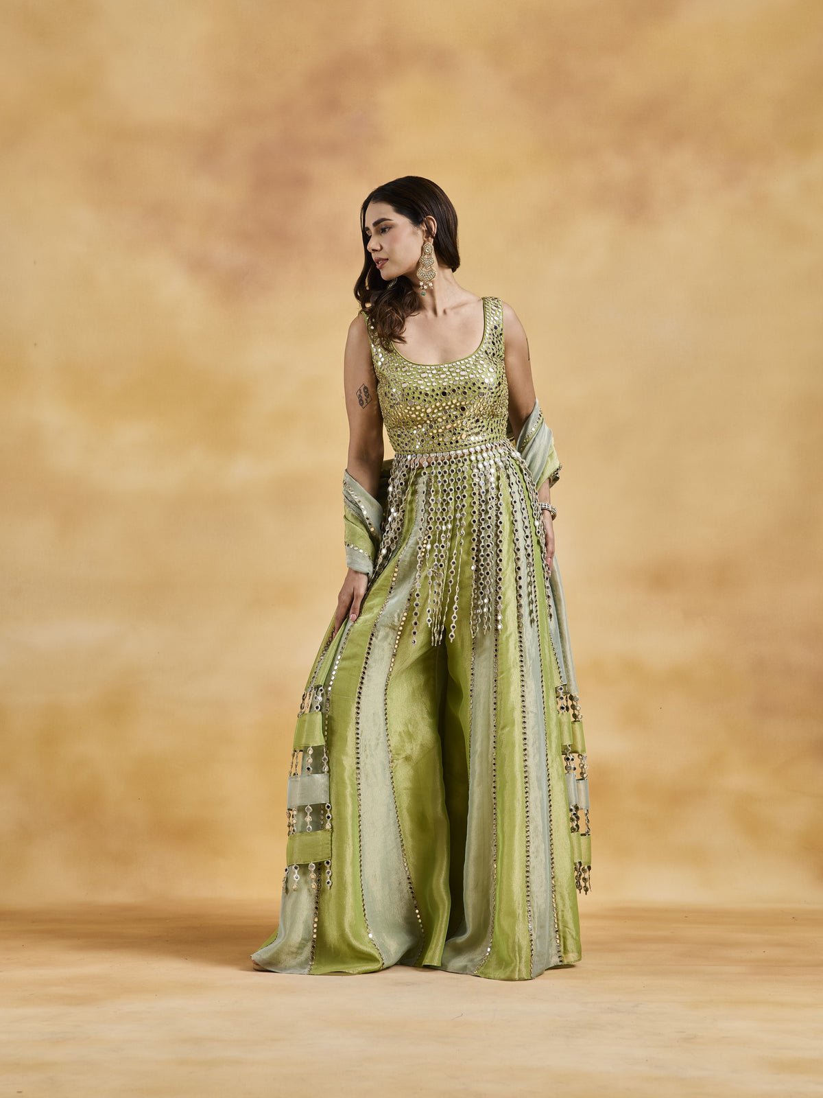 Aqua Lime Sherara Set