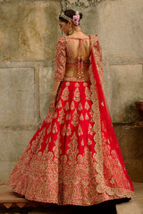 Red Lehenga Set