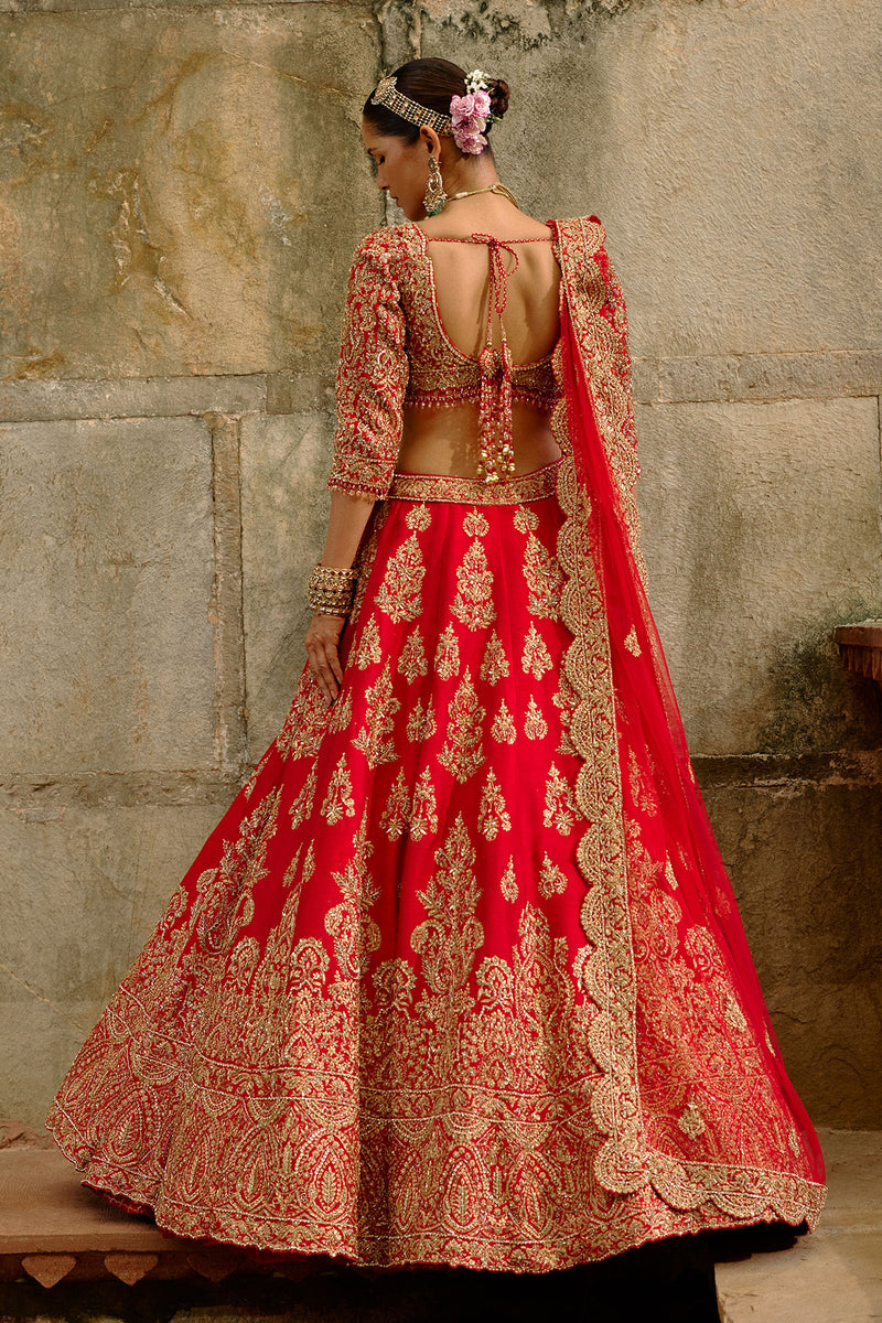 Red Lehenga Set