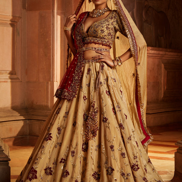 Buy Ice Blue Silk Lehenga Choli (NWG-672) Online