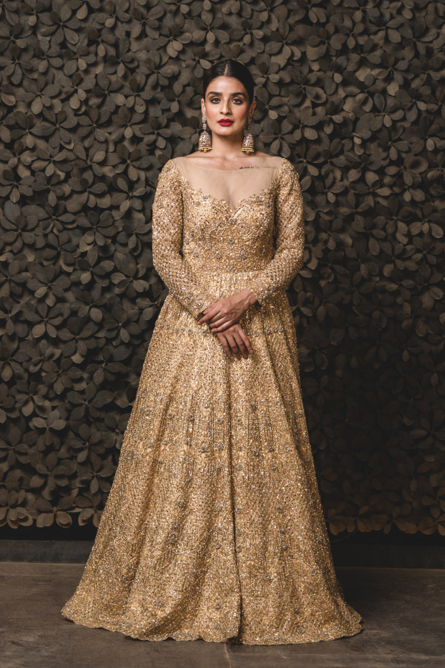 sachin and babi light blue dress Ideas for Women's Indian Cocktail Dresses & Attire (Shop the Styles) main image 1